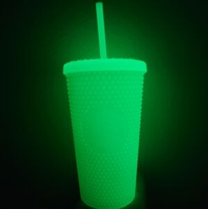Starbucks Neon Green Party Tumbler (Glow In The Dark)